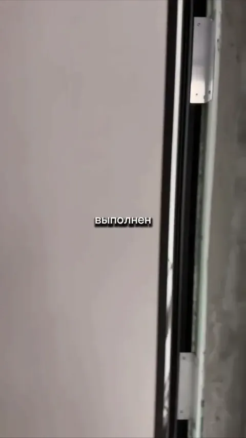 Монтаж скрытой двери, поставляемой в сборе